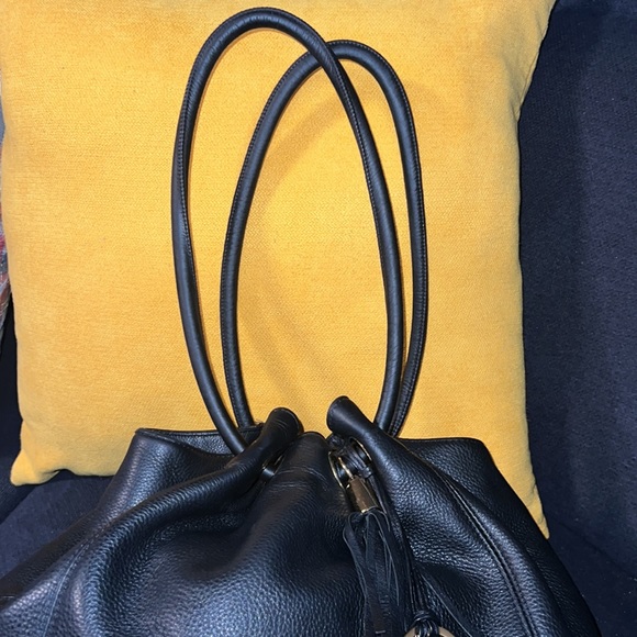 Gently used Michael Kors black purse with matching wallet - Picture 7 of 7